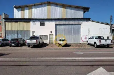 Excelente barracão para alugar, 1450 m² por r$ 25.000/mês - pioneiros - fazenda rio grande/pr