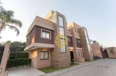 Casa de 3 dormitórios de 128m² com móveis planejados à venda por r$ 1.090.000 - uberaba - curitiba/pr!