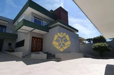 Belíssima casa com 3 dormitórios à venda, 520 m² por r$ 2.690.000 - aristocrata - são josé dos pinhais/pr!