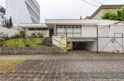 Casa com 4 dormitórios para alugar, 319 m² por r$ 14.000,00/mês - bigorrilho - curitiba/pr