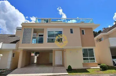 Casa com 4 dormitórios à venda, 225 m² por r$ 1.950.000 - butiatuvinha - curitiba/pr!