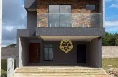 Sobrado com 3 dormitórios à venda, 175 m² por r$ 999.000,00 - costeira - são josé dos pinhais/pr