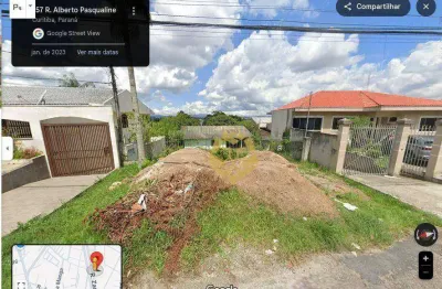 Maravilhoso terreno à venda, 478 m² por r$ 700.000 - uberaba - curitiba/pr
