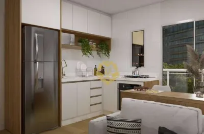 Studio com 1 dormitório à venda, 30 m² por r$ 209.000,00 - cajuru - curitiba/pr