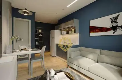 Studio com 1 dormitório à venda, 31 m² por r$ 395.940,00 - cristo rei - curitiba/pr