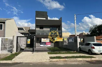 Incrível sobrado triplex com 3 dormitórios à venda, 152 m² por r$ 816.000 - fazendinha - curitiba/pr