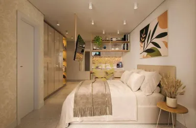 Studio com 1 dormitório à venda, 25 m² por r$ 310.338,00 - alto da rua xv - curitiba/pr