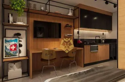 Studio com 1 dormitório à venda, 22 m² por r$ 310.451,00 - alto da rua xv - curitiba/pr