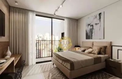 Studio com 1 dormitório à venda, 27 m² por r$ 344.877,00 - alto da rua xv - curitiba/pr
