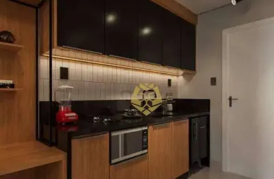 Studio com 1 dormitório à venda, 22 m² por r$ 316.795,00 - alto da rua xv - curitiba/pr