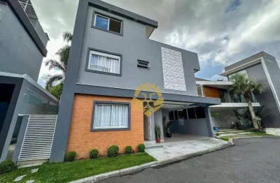 Casa de condominio fechado no cabral com 3 dormitórios à venda, 215 m²