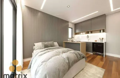 Studio com 1 dormitório à venda, 24 m² por r$ 330.000,00 - cabral - curitiba/pr