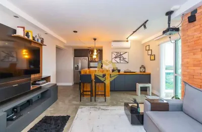Apartamento com 1 dormitório, 60 m² - venda por r$ 715.000,00 ou aluguel por r$ 4.665,00/mês - ecoville - curitiba/pr
