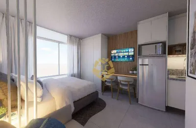 Maravilhoso studio para alugar, 30 m² por r$ 2.480/mês - centro - curitiba/pr