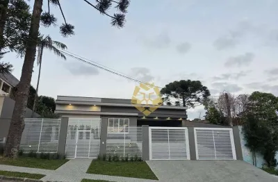 Magnífica casa atrás do parque barigui, com 3 suíte à venda, 597 m² por r$2.690,000,00 - barigui - curitiba/pr!!