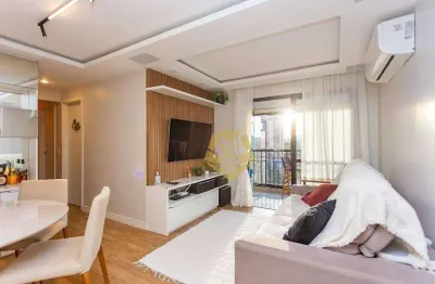 Apartamento com 3 dormitórios para alugar, 90 m² por r$ 10.125,00/mês - cabral - curitiba/pr