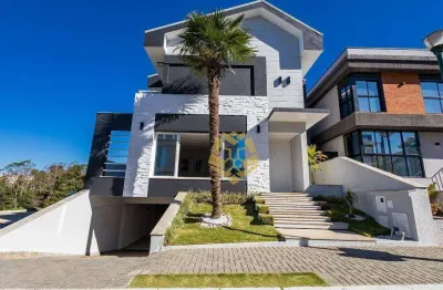 Casa com 4 dormitórios à venda, 257 m² por r$ 4.689.000,00 - santa cândida - curitiba/pr