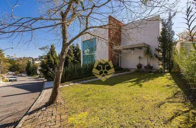 Exclusividade, conforto e sofisticação em cada detalhe! casa com 5 dormitórios à venda, 476 m² por r$ 4.200.000 - campo comprido - curitiba/pr