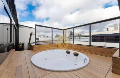 Cobertura com 2 dormitórios à venda, 119 m² por r$ 980.000,00 - cristo rei - curitiba/pr
