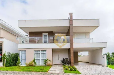 Casa em condomínio fechado em santa felicidade a venda , 4 suítes, 316m², por apenas 3.150.000.