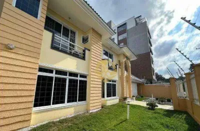 O espaço ideal para morar ou empreender com estilo- casa com 5 dormitórios para alugar, 426 m² por r$ 18.500/mês - juvevê - curitiba/pr