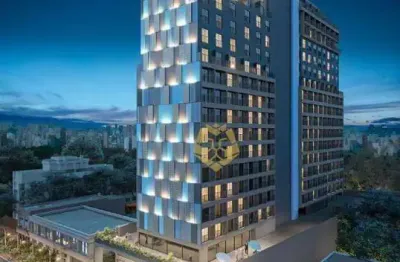 Studio com 1 dormitório à venda, 16 m² por r$ 280.000,00 - água verde - curitiba/pr