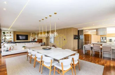 Apartamento com 4 dormitórios, 340 m² - venda por r$ 6.000.000 ou aluguel por r$ 30.000/mês - mossunguê - curitiba/pr