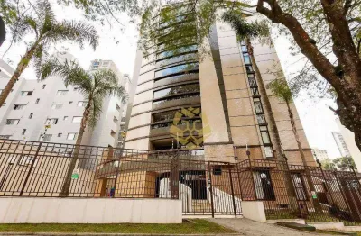 Apartamento com 3 dormitórios para alugar, 105 m² por r$ 16.467,00/mês - alto da glória - curitiba/pr