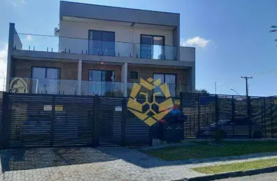 Studio moderno com sacada e vaga de estacionamento | 28m²com 1 dormitório para alugar,r$ 2.300/mês - atuba - curitiba/pr