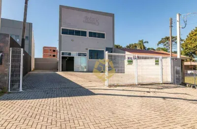 Barracão para alugar, 520 m² por r$ 12.500,00/mês - centro - são josé dos pinhais/pr