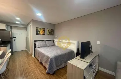 Studio com 1 dormitório para alugar, 28 m² por r$ 2.500/mês - centro - curitiba/pr