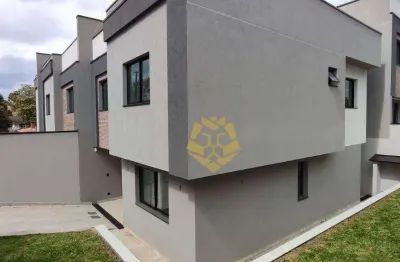 Sobrado duplex com 3 dormitórios à venda, 123 m² por r$ 860.000 - boa vista - curitiba/pr