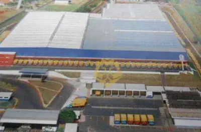Galpão logístico de alto padrão estrutura completa para sua operação em ribeirão preto/ sp