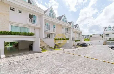 Casa com 3 dormitórios, 253 m² - venda por r$ 1.788.000,00 ou aluguel por r$ 11.524,00/mês - santo inácio - curitiba/pr