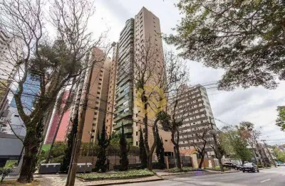Apartamento com 3 dormitórios para alugar, 160 m² por R$ 5.500/mês - Água Verde - Curitiba/PR