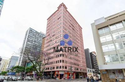 Sala para alugar, 30 m² por r$ 1.400,00/mês - centro - curitiba/pr