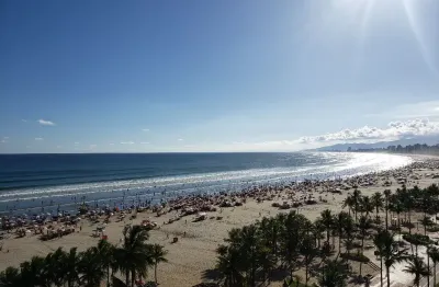 Espetáculo frente total mar com varanda e vista panorâmica pro mar.