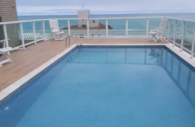 Lindo apartamento na aviação em praia grande vista pro mar e lazer.