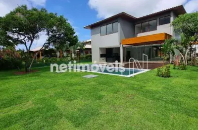 Casa em condomínio fechado com 5 quartos à venda na Avenida Do Farol, Praia do Forte, Mata de São João