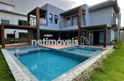 Casa em condomínio fechado com 5 quartos à venda na Estrada Do Coco, Barra do Jacuípe, Camaçari