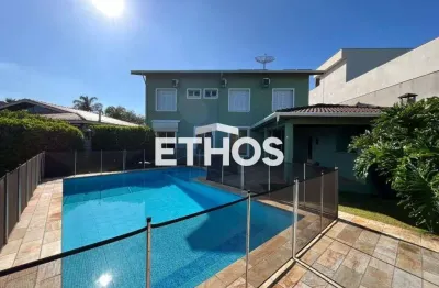 Casa de luxo com piscina no residencial dos lagos em itupeva