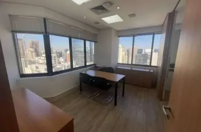 Sala comercial com 5 salas para alugar na rua joaquim floriano, 820834, itaim bibi, são paulo por r$ 11.600