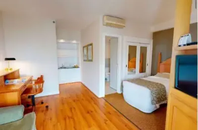 Flat com 1 quarto à venda na avenida jandira, 501, indianópolis, são paulo por r$ 460.015