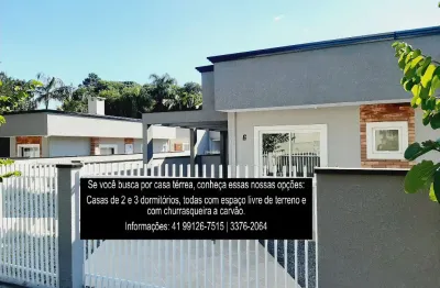 Casa em condomínio fechado com 2 quartos à venda na Travessa Giacomo Martinatto, Santo Antônio, São José dos Pinhais