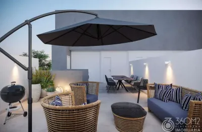 Cobertura para venda em santo andré, vila guiomar, 2 dormitórios, 1 banheiro, 1 vaga