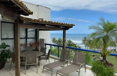 Cobertura para alugar, 420 m² por r$ 25.001,42/mês - riviera de são lourenço - bertioga/sp