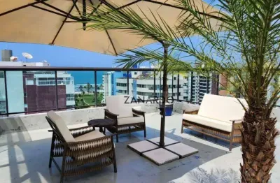 Cobertura vista mar para venda em riviera de são lourenço
