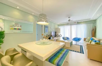 Apartamento 4 dormitórios sendo 3 suítes à venda, 144 m² por r$ 3.500.000 - riviera de são lourenço - bertioga/sp