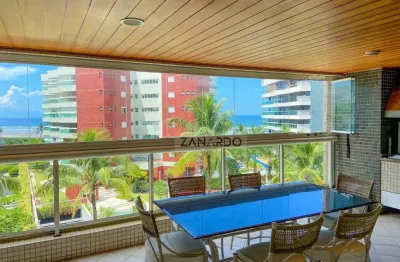 Apartamento vista mar para locação em riviera de são lourenço