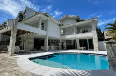 Casa com 6 dormitórios à venda, 530 m² por r$ 13.000.000,10 - riviera de são lourenço - bertioga/sp